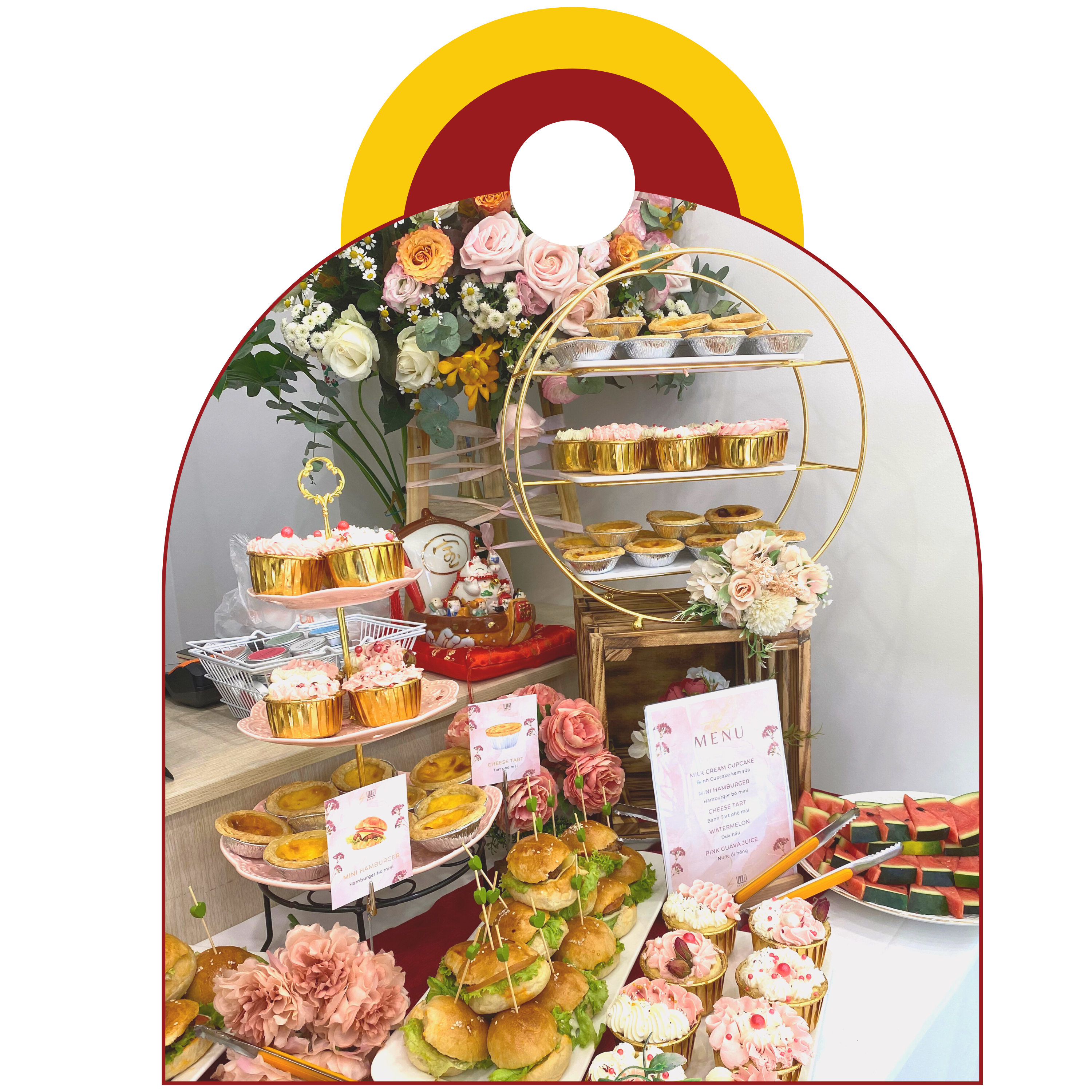 Tiệc teabreak khai trương